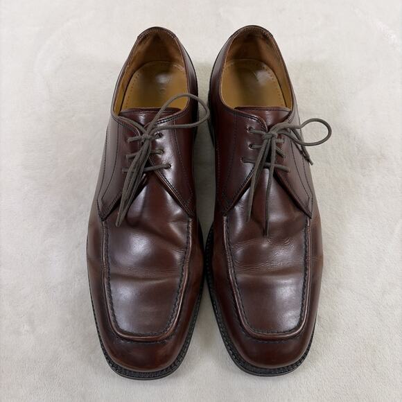 COLE HAAN Brown Leather Oxford Square Toe Dress Shoes Mens 10.5 M C07138 Chrty main image 7